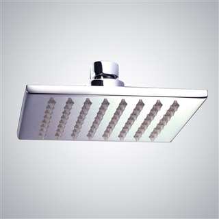 Contemporary Series Head Shower In Chrome Finish
