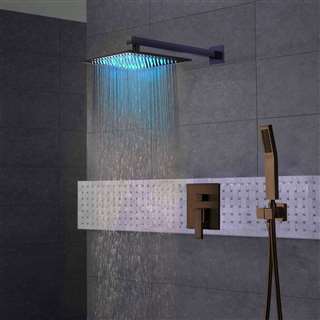 designer massage shower system