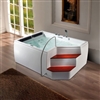 contemporary whirlpool bathtub