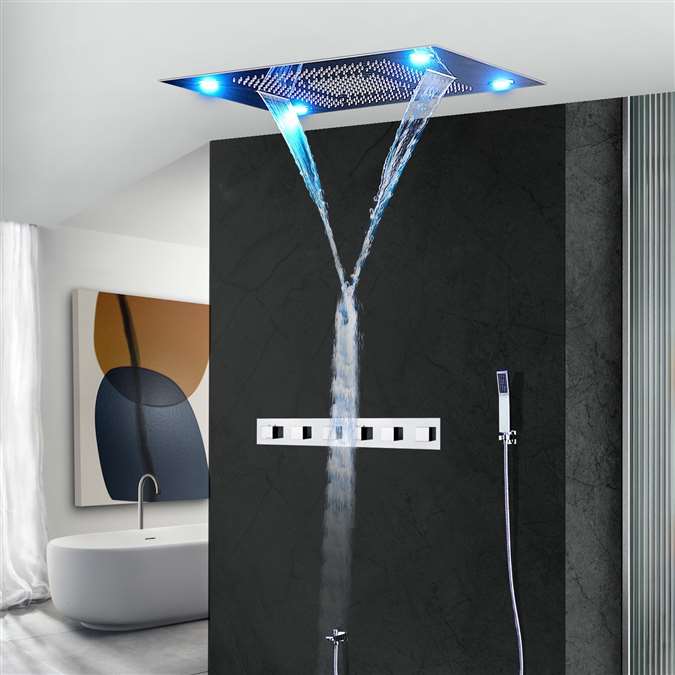 shower head multicolor led