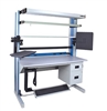 IAC Quick Ship Dimension 4 Single Sided Workstation