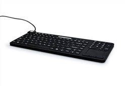 Man & Machine Really Cool Touch Low Profile Keyboard, Black