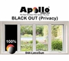 PRIVACY FILM 100 % BLACKOUT 60in 100ft