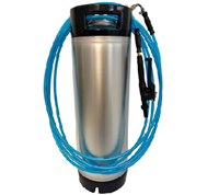 STAINLESS STEEL 5 GALLON STRAIGHT HOSE SPRAYER