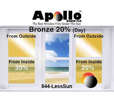 20% SOLAR BRONZE APPEARANCE 60in 100ft