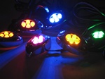 LED Pod Light, 4 LEDs, Oval. Step Light - 12vDC Auto/Motorcycle LED (1-Pack) - High Ouput, Super Bright LED Light Pods at Great Prices only here at www.CreativeLightings.com