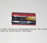 14500 Battery - Lithium-Ion - Rechargeable- 3.7vDC-2PK