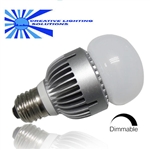 Dimmable LED Light Bulb-10 Watts, Day White, 120VAC
