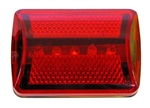 LED Bicycle/Bike Strobe tail light.  7 Modes of flashing/steady - (2) AA batteries (not included)