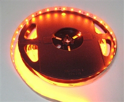 Orange LED Flexible Ribbon Strips | LED Ribbon Tape - Low power consumption, infinite uses.  We manufacture our LED Flexible Ribbon spools and Flex Ribbon Tape to ensure a Quality product and the best possible price to you, our customer!