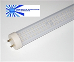T8 LED Light Tube - 4 foot, 300LED, 1500 Lumens, 17W, Commercial Quality, CE/ROHS