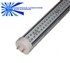 Dimmable LED T8 Tube Light, 4 foot Day White, 17W, 300LED, 120VAC Dimmable, Clear Lens, Commercial Grade - Top Quality