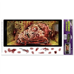 Halloween Microwave Door Decoration Peel 'N Place