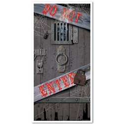 Haunted Halloween Door Cover