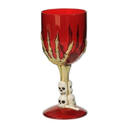 Plastic Skeleton Hand Goblet