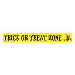 Trick Or Treat Zone Tape