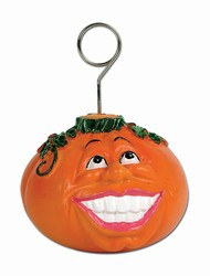 Wacky Jack-O-Lantern Photo/Balloon Holder