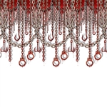 Bloody Chains & Hooks Backdrop