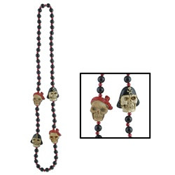 Pirate Skull Beads (1/pkg)