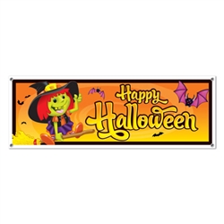 Happy Halloween Sign Banner