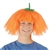 Be the prettiest pumpkin on the block with our one-size-fits-most pumpkin wig.The pumpkin wig is a vibrant orange color to make you the best looking "Jackie"-o-lantern at the party!