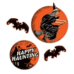 Whether large or small, these classic Vintage Halloween Cutouts will help you set a vintage feel for your Halloween celebration!  Sold four cutouts per package, these colorful classic designs are printed on high quality card stock.  Reusable with care.