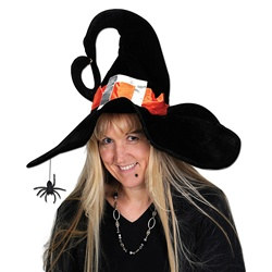 Deluxe Plush Witch Hat