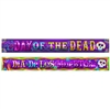 Day Of The Dead Metallic Banner Set