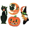 Retro Vintage Halloween Cutouts