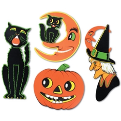 Retro Vintage Halloween Cutouts