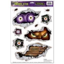 Creepy Eyes Peel N Place (5/sheet)