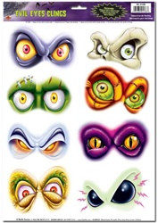 Evil Eyes Clings (8/sheet)