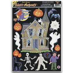 Haunted House Window Clings (15/sheet)