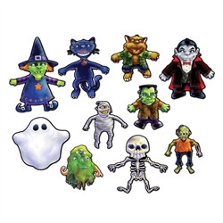 Halloween Cutouts (10 Cutouts Per Package)