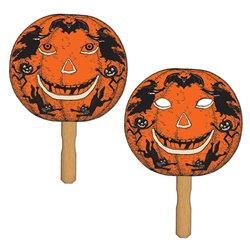 J-O-L Mask Fan w/ 9 inch Paddle Stick