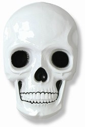 Plastic Skull Decoration - Large