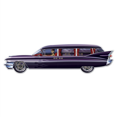 Haunted Hearse Wall Decal