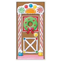 Gingerbread House Door Cover