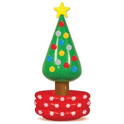 Inflatable Christmas Tree Cooler