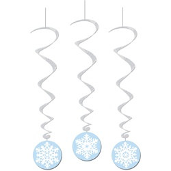 Snowflake Whirls (3/pkg)