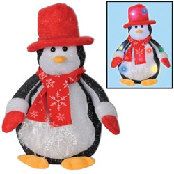 Light-Up Penguin Decoration