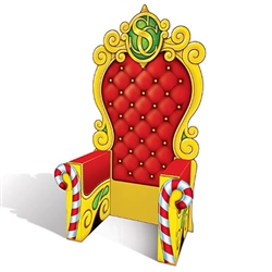 3-D Santa's Throne Prop