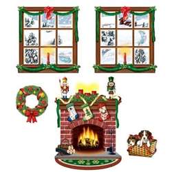 Indoor Christmas Decor Props (5/pkg)