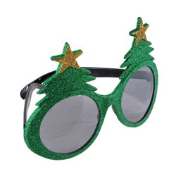 Glittered Christmas Tree Fanci-Frames