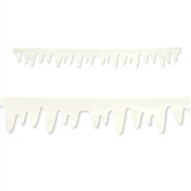 Fabric Icicle Decorations
