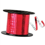 Red Metallic Curling Ribbon
