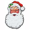 Santa Face Cutout