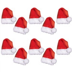 Mini Santa Hat Cutouts (10/Pkg)