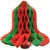 Art-Tissue Bell, Red and Green,  12 inches