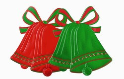 Foil Christmas Bell Silhouette (2 designs, each sold separately)